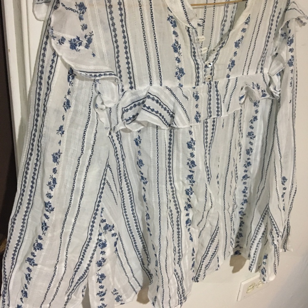 Lucky Brand Peasant Top